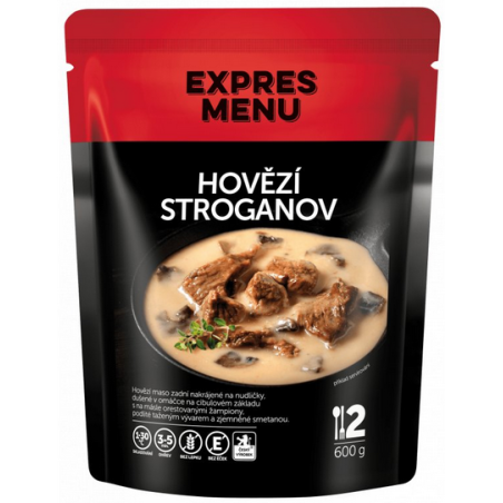 Hovězí Stroganov (2 porce)